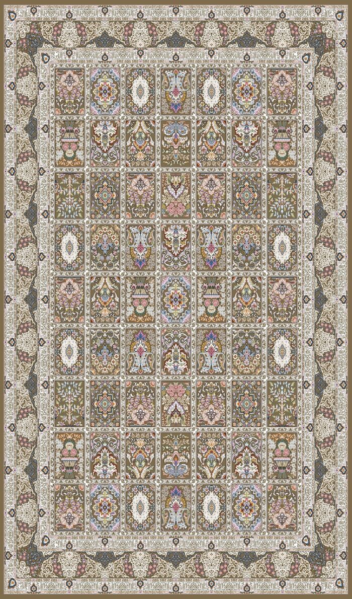 Kashan Tandis carpet - kheshti Design