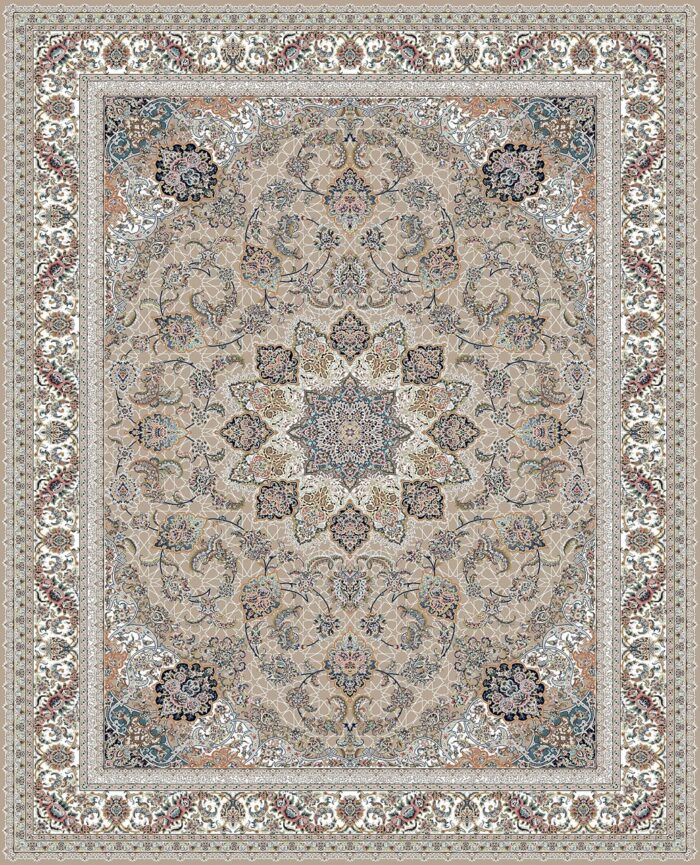 Kashan Tandis Carpet - Mahan Design